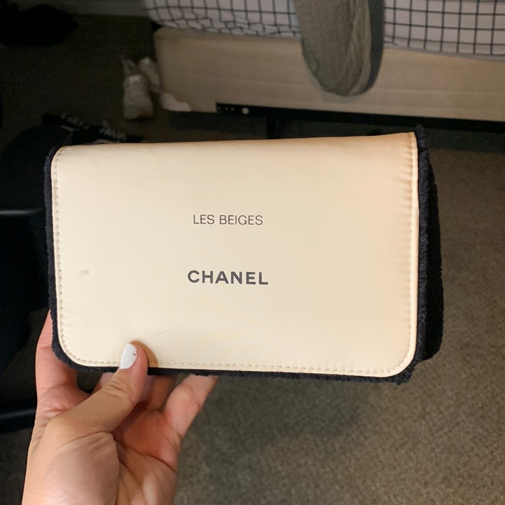 Chanel makeup clutch